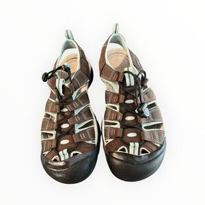 Keen Newport H2 Outdoor Washable Hiking Sandals W/Adjustable Laces Sz 9.5